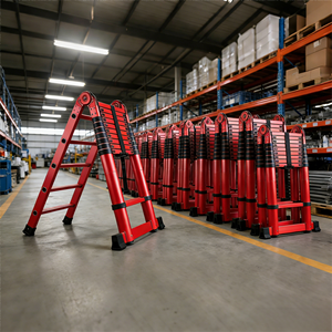 <span class=keywords><strong>Escalier</strong></span> de grenier télescopique rétractable électrique automatique en alliage d'aluminium, ascenseur dissimulé, sûr pour toute la famille - Product Image 4