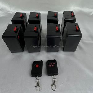 Evento concerto di musica Dj ingresso di coppia sposa Baby Shower scintilla palco al coperto 8 stecche macchina pirotecnica per matrimonio - Product Image 6