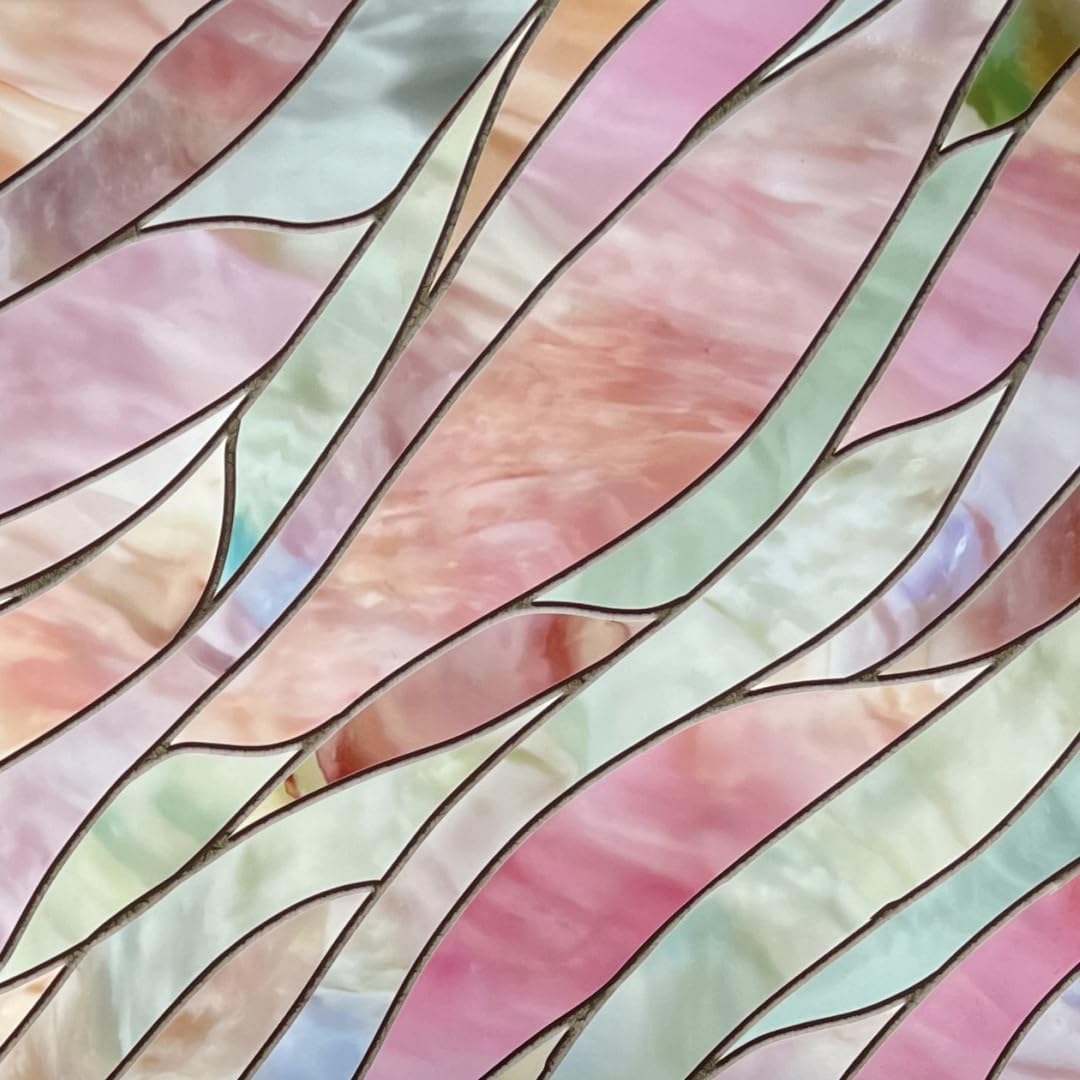Customized Stained Glass Window Film Decorative and Privacy Window Stickers for Window and Door