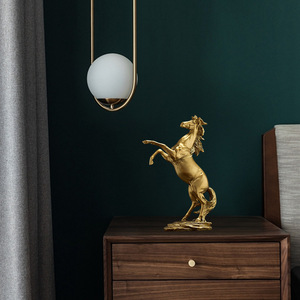 Benutzer definierte 3D niedliche Pferderennen Figur Poly resin Tier Statue für Home Decor Geburtstag oder Geschäfts geschenk für Weihnachten - Product Image 5