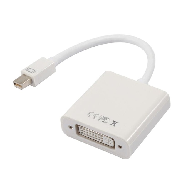 Thunderbolt Mini Display Dp Port   Mini DP to DVI Male to Female Adapter Converter Cable for apple Macbook Pro Air