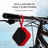 Altavoz Impermeable Portátil Inalámbrico con Subwoofer para Ciclismo, Campamento, Caza, Viajes al Aire Libre, Fiestas, Playa y Aventura