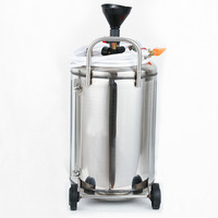 Canon à mousse électrique en acier inoxydable 80L, générateur de mousse professionnelle pour le lavage de voitures