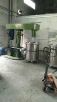 45 kw 2500 L équipement de machines chimiques ligne de production d'encre agitateur mélangeur à grande vitesse