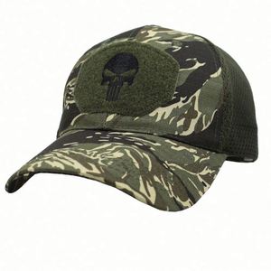 Casquette de baseball camouflage en coton réglable pour l'extérieur, style jungle, en gros, directement de l'usine, en stock en vrac - Product Image 4