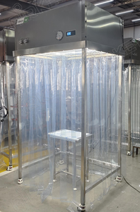 Filtros verticais da capa do fluxo laminar HEPA do LAF da classe 100 do ISO 5 para o armário laminar do fluxo de ar do cogumelo do laboratório - Product Image 2