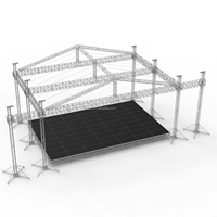 Estructura de aluminio triangular para techo, para instalación de pared LED, iluminación, suspensión de audio, sistema de montaje para eventos y ferias comerciales.