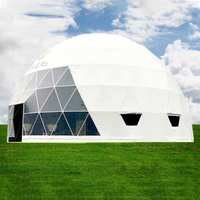 Préfabriqué fiverglass dôme maison maisons préfabriquées moderne autre construction PVC petite maison