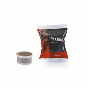 Toraldo Cremosa 100 Capsule di Caffè Compatibili Espresso Point Set Materiali in Alluminio, Metallo, Plastica e Ceramica 0,13g/Capsula - Product Image 2
