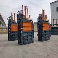 Presse à balles hydraulique verticale 30T pour bouteilles en plastique PET, recyclage de déchets plastiques et compacteur