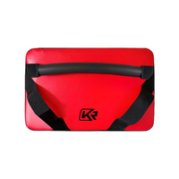 Cible de frappe arquée personnalisable Kangrui pour Taekwondo, bouclier de frappe arrière pour arts martiaux, équipement de boxe en PU