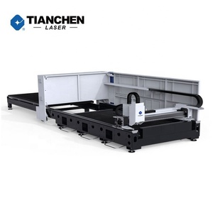 Steel China Machine Carbon Fiber Sheet Power Automatic Metal <strong>Fibre</strong> 6Kw Cnc 6Kilowatt 6000W 3015 2 Table With Laser Cutting - Product Image 4