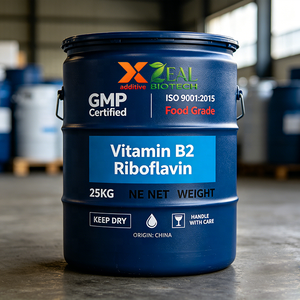 Vitamine B2 <span class=keywords><strong>Riboflavine</strong></span> CAS 83-88-5 E101 / Qualité alimentaire / Alimentation animale / Cosmétique / Complément alimentaire / Boissons / Nutrition animale / Améliorateurs nutritionnels - Product Image 4
