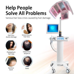 Analizador portátil del cuero cabelludo BIO Ozono Estimulación del crecimiento del cabello Instrumento de cuidado 650nm Máquina de rebrote de terapia de oxígeno - Product Image 4