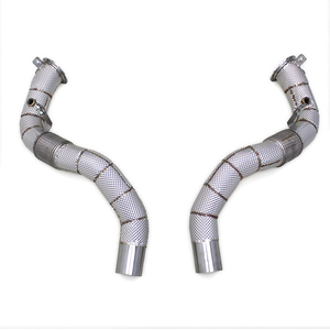 ท่อไอเสียแบบ Bolt-on Sport SS304 สำหรับ BMW X5M/X6M F85/F86 4.4TT ปี 2015-2019 ระบบท่อไอเสียแบบไหลตรง - Product Image 1