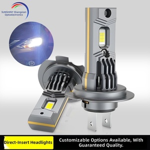 Mini LED Headlight Bulb H7 <b>H4</b> H1 H11 880 CANBUS Error Free Car Headlamp 6000K White - Product Image 3