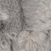 Peluche réaliste brodée en polyester, jouet animal chat couché pour enfants et amis, gris argenté, doux au toucher, compressible, Maine