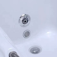Combo de douche à Air unique Uk petits espaces baignoire de Massage de taille Standard avec Jets
