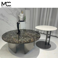 Dessus de table de luxe en marbre de granit brésilien Design moderne pour l'intérieur Table à manger en quartz naturel pour la décoration de villa