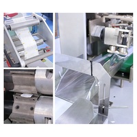 Machine d'emballage à flux automatique Horizontal pour emballage de yaourt, pain, hamburger, chocolat, sac à biscuits, oreiller