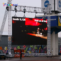 Pantalla LED P3.91 para Exteriores, de Alquiler, para Escenarios, con Alta Frecuencia de Actualización, Cabina de DJ, Video Wall para Conciertos y Actuaciones