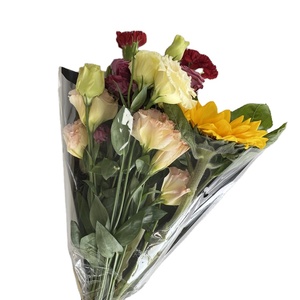 Bag Plastic High Quality Biodegradable Flower Sleeve Flower Packaging Bag Plastic Waterproof Bouquet Bag