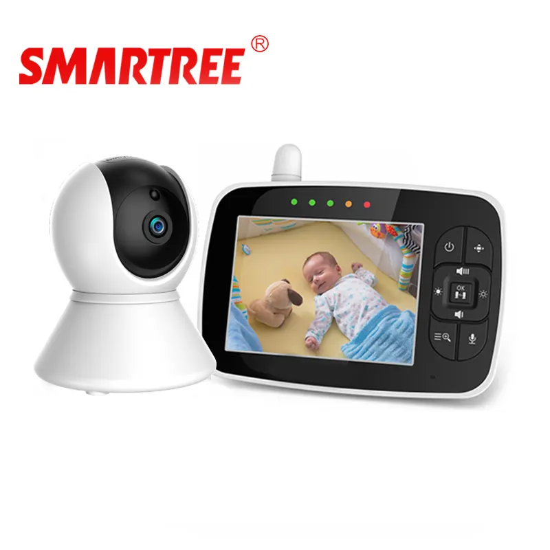 Приложение Smart life ребенка 360 панорамный вид беспроводной цифровой фотоаппарат 3,5 дюймовый монитор младенца