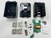 Caja de Batería de Plástico de Alta Calidad con Placa de Protección de Carga PCB BMS para Baterías de Herramientas MAK MKT 18V