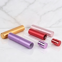 Flacon vaporisateur de voyage personnalisé en usine, 8 ml, avec bouchon rotatif, rechargeable, pour parfum, emballage cosmétique