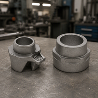 Pièces de connexion en acier allié OEM moulées avec précision, raccords métalliques personnalisés, composants de machines industrielles