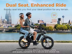 จักรยานไฟฟ้า ENGWE M1 มาตรฐาน EU แรงบิด 65 นิวตันเมตร ดีไซน์แบบมอเตอร์ไซค์ - Product Image 5