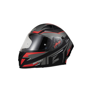 Befast Casco integral con visera doble Befast Dinamic Red Graphics S - Product Image 3