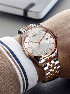 สำหรับนาฬิกาอัตโนมัติ OEM รุ่น 9022 ตัวเรือนสแตนเลสสตีล 316L กระจกแซฟไฟร์ พร้อมเข็มบอกวันที่ ระบบสำรองพลังงาน กันน้ำ 5BAR - Product Image 6