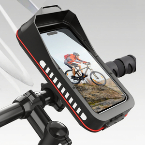 Supporto Universale a Montaggio Rapido per Cellulare da Bicicletta e <span class=keywords><strong>Moto</strong></span>, <span class=keywords><strong>Custodia</strong></span> Impermeabile per <span class=keywords><strong>Telefono</strong></span> da Manubrio - Product Image 1