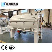 Mélangeur horizontal automatique à grande vitesse en acier inoxydable industriel pour mélange à chaud/froid pour ligne d'extrusion PVC/WPC/SPC 500-3000 kg/h