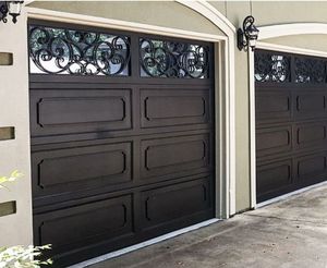 Cancello di lusso ad arco doppio <span class=keywords><strong>garage</strong></span> porte esterne <span class=keywords><strong>in</strong></span> <span class=keywords><strong>ferro</strong></span> battuto - Product Image 6