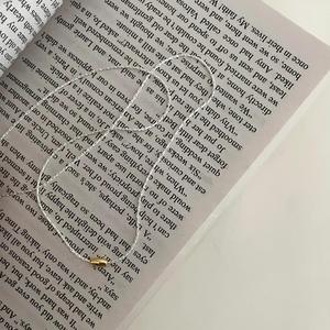 Collar de Plata de Ley S925 con Diseño de Espina de Serpiente y Diamantes de Burbuja para Mujer, Simple, Lujoso, en Capas, con Sensación de Alta Gama - Product Image 3