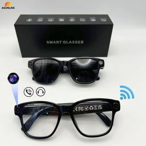 Nouvelle Version L801 Lunettes Intelligentes avec Caméra 8 Mpx, Enregistrement Vidéo <span class=keywords><strong>Photo</strong></span>, WiFi 4 Go, Contact IA ChatGPT, Traduction, Lunettes de Soleil Intelligentes - Product Image 1