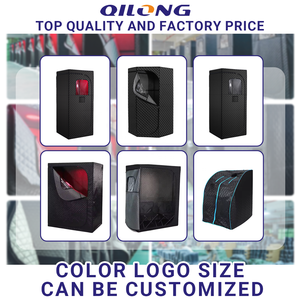 Vasche da bagno per Sauna a vapore portatili per tutto il corpo in acrilico sala vapore per la casa con luce rossa terapia Sauna Villa Sauna a vapore portatile - Product Image 5