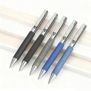 Hot-selling Luxury Metal Ballpoint <b>Pen</b> with logo PU Leather High-Quality Business Signature <b>Pen</b> Custom <b>Pen</b> for Corporate Gifting - Product Image 3
