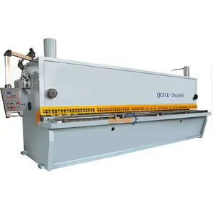 Low Price 4mm 5mm 6mm Cutting Stainless Steel Sheet Metal Plate Guillotine Servo Motor CNC Hydraulic Shearing Machine