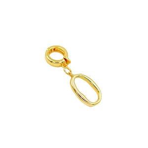 Cierre ovalado para joyería, 8 mm, chapado en cobre, acabado dorado, para cierre de collar B67 - Product Image 5