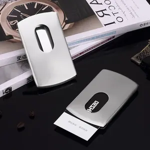 Popular Product Minimalist Cards Holder Wallet Rfid Aluminum Credit Card Holder