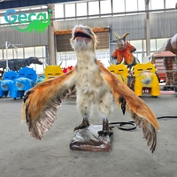 Tema Parkı İçin Süper Gerçekçi Animatronik Dinozor |   DC Motorlu Hareketli Dinozor Modeli Ses Efektleriyle