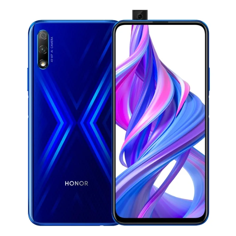 Honor 9X Mobile Phones 4G 6GB+64GB 6.59 inch Android 9.0 Hisilicon Kirin 810 Octa Core