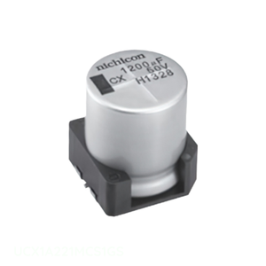 Condensateur SMD UCX1A221MCS1GS 220 µF 20 % 10 V, montage en surface, canal fabricant - Product Image 1