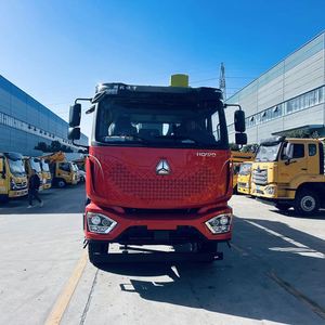 Camion de transport de charges lourdes Sinotruk Mate 6*4, grue à flèche à 5 sections de 14 tonnes, machinerie spéciale pour les travaux d'infrastructure sur les chantiers de construction - Product Image 2