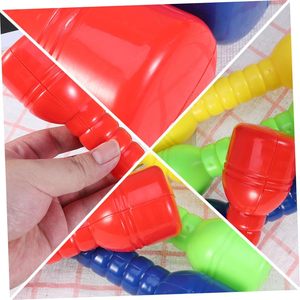 4pcs <span class=keywords><strong>ABS</strong></span> trọng lượng miễn phí Trọng lượng nhẹ tập thể dục quả tạ cho buổi sáng tập luyện thể dục vui vẻ Thời gian chơi hoạt động an toàn barbells - Product Image 3