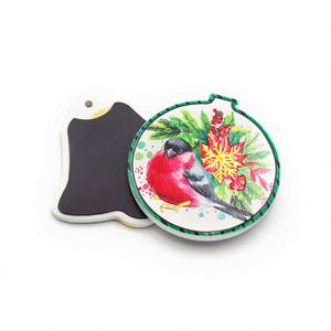 Decoración del Hogar, Curazao, Bahamas, Pegatinas Personalizadas para Refrigerador, Estampado Dorado, Recuerdos en Relieve, Imán de Cerámica para Refrigerador - Product Image 3