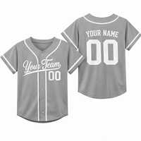 Maillot de baseball brodé personnalisé : Nom et numéro personnalisés pour hommes, femmes, enfants, uniforme sportif d'équipe, maillot de baseball noir